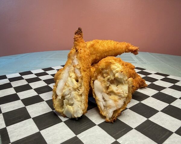 Golden Fried Shrimp Stuffed with Jumbo Lump Crab